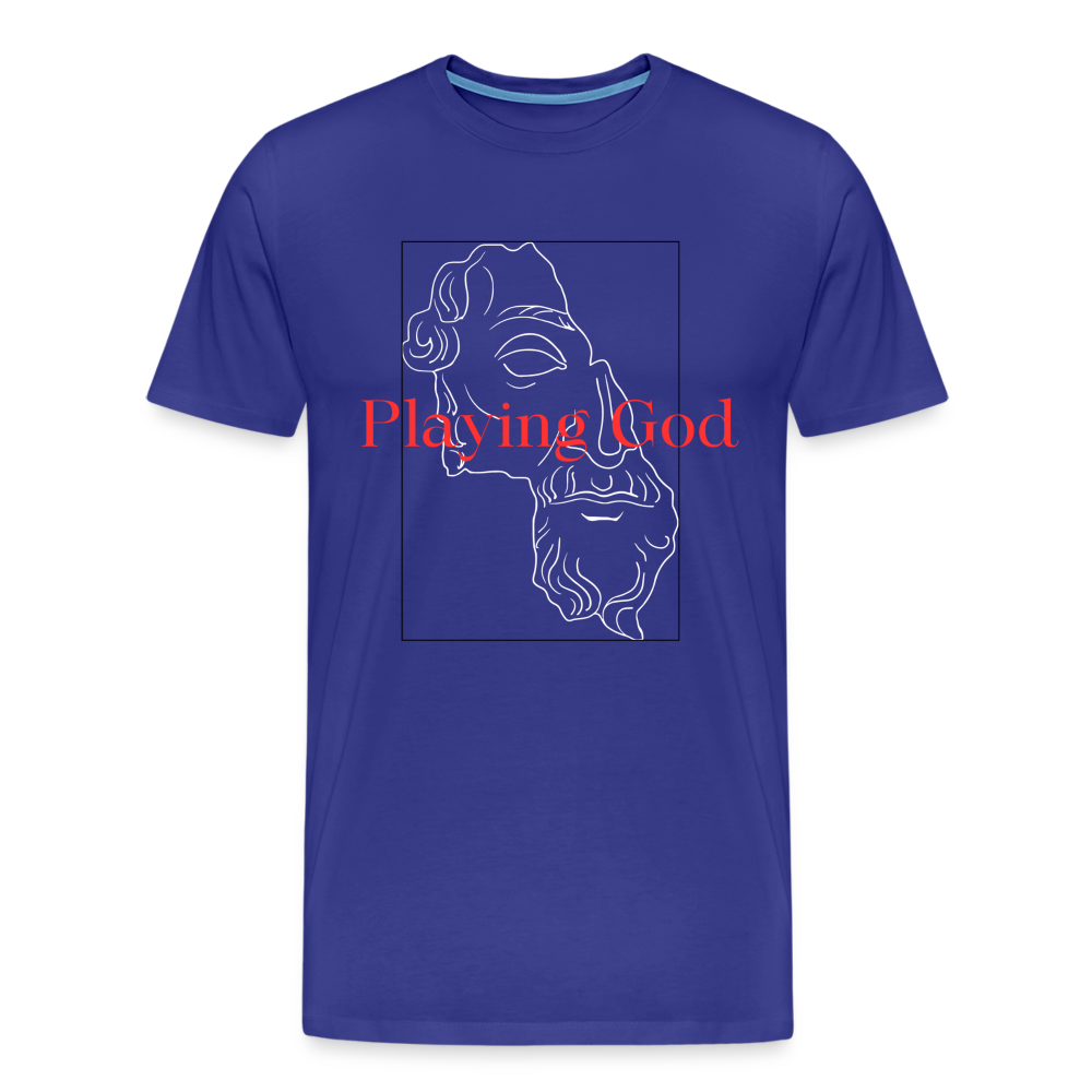 Playing God T-Shirt - royal blue