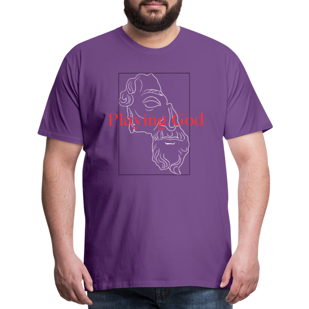 Playing God T-Shirt - purple