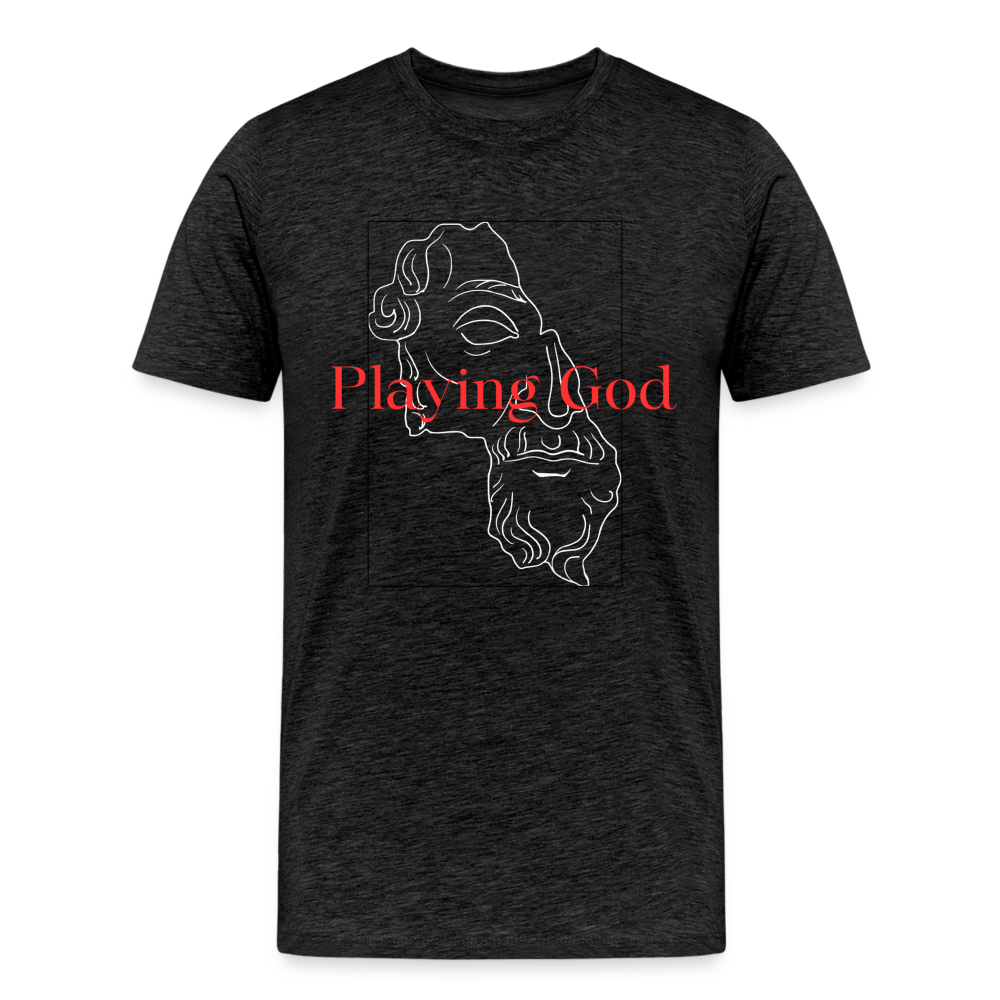 Playing God T-Shirt - charcoal grey