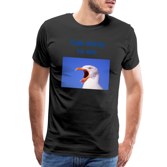 Talk Birdy To Me T-Shirt (Men's) - black