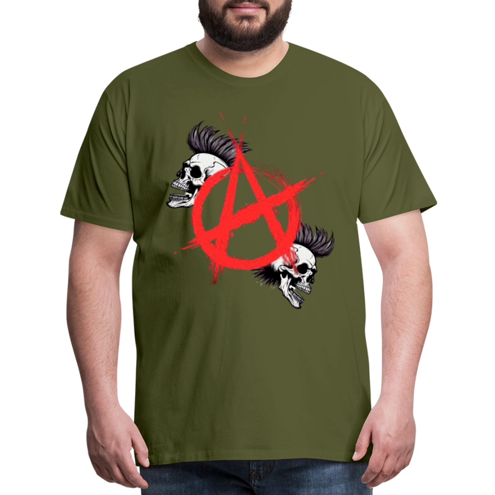 Anarchy T-Shirt (Men's) - olive green