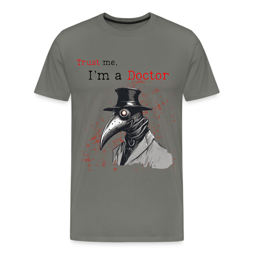 Trust me, I'm a Doctor T-Shirt - asphalt gray