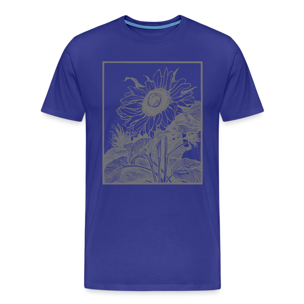 Sunflower T-Shirt (Men's) - royal blue