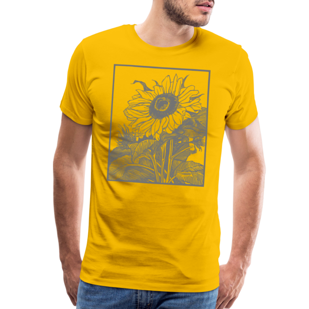 Sunflower T-Shirt (Men's) - sun yellow