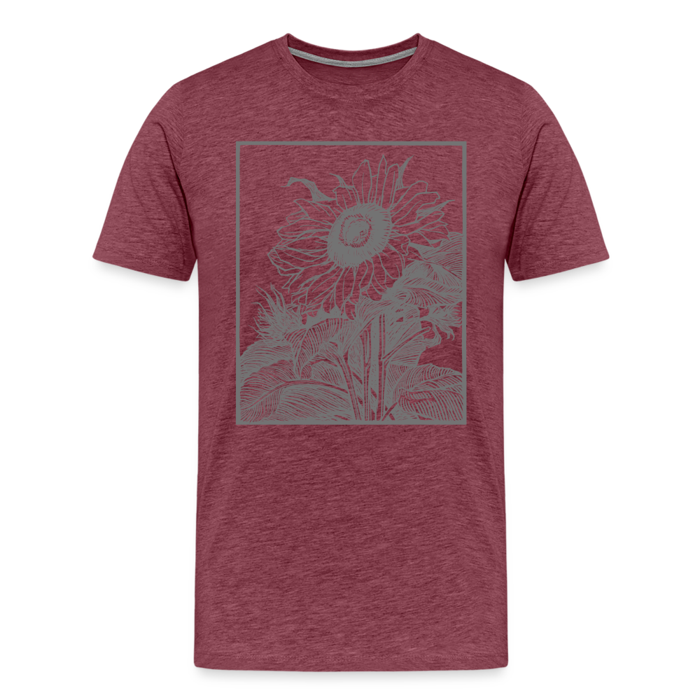 Sunflower T-Shirt (Men's) - heather burgundy