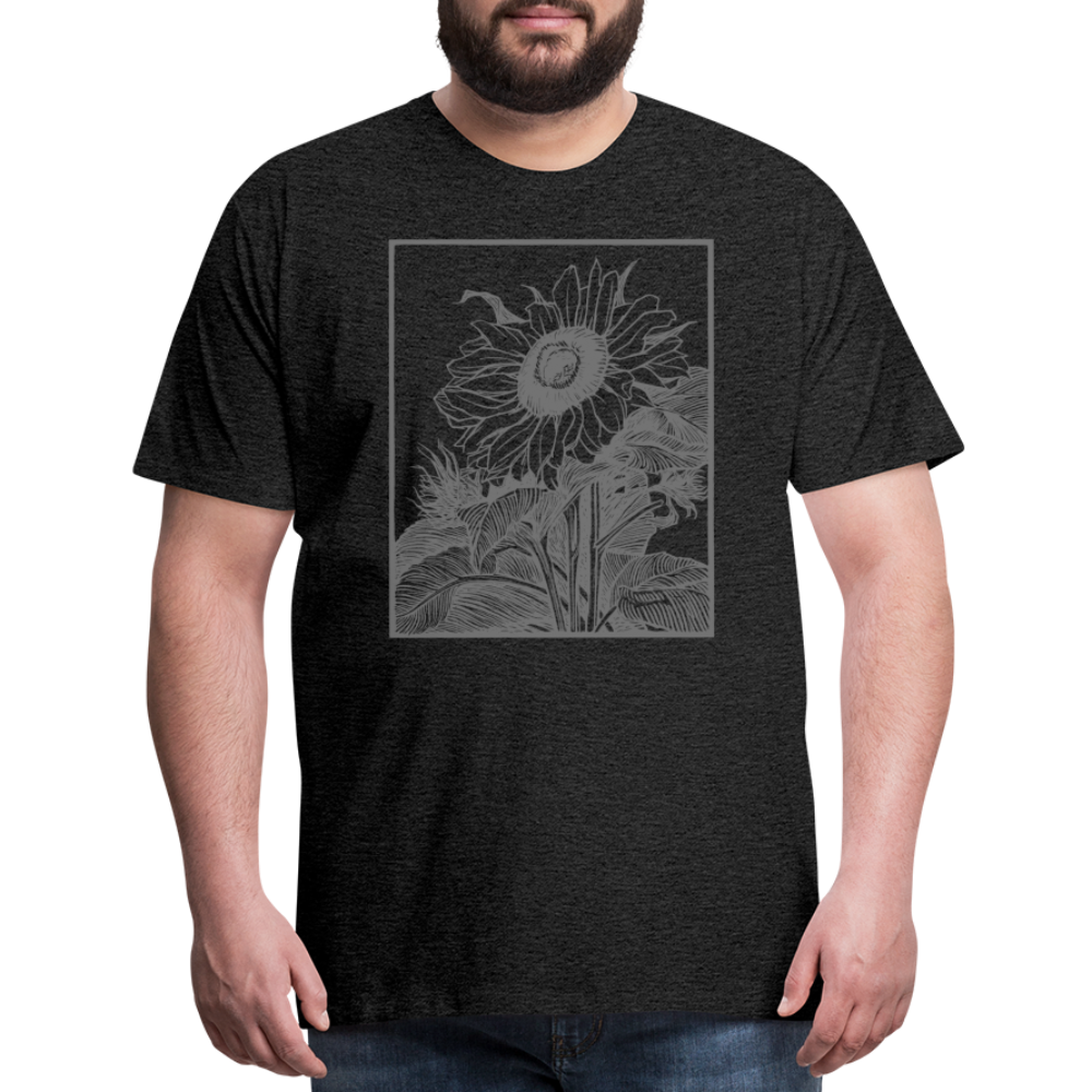 Sunflower T-Shirt (Men's) - charcoal grey