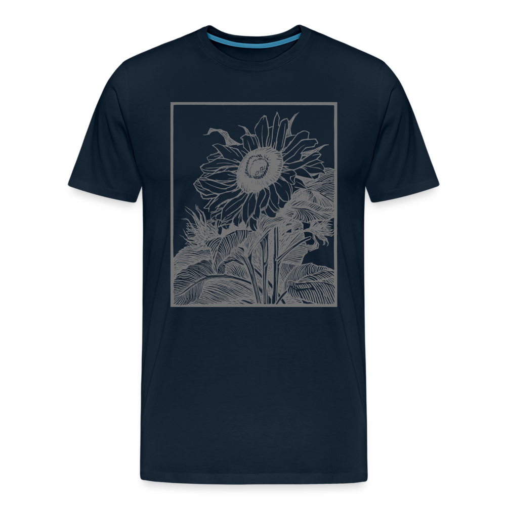 Sunflower T-Shirt (Men's) - deep navy